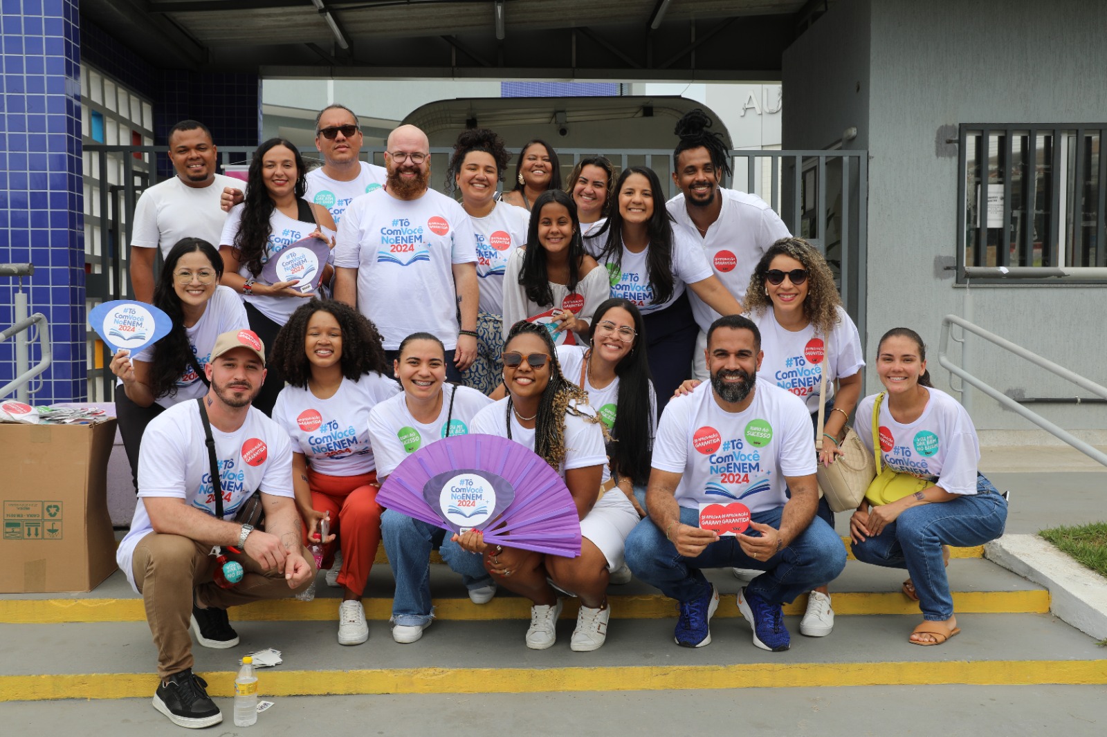 SEC recepciona estudantes no segundo dia de provas do Enem