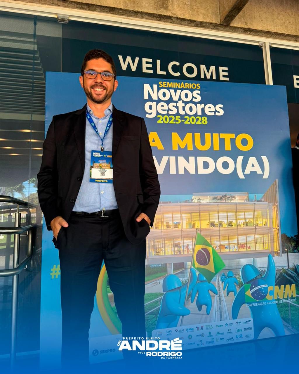 2025: Dr. André participa do Seminário Novos Gestores em Brasília