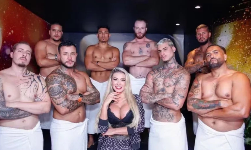 Andressa Urach vai parar no hospital após gravar vídeos +18 com 8 homens: ‘Muita dor’