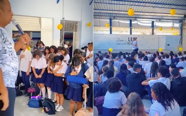 Escola troca halloween por culto: “Deus é luz e Nele não há trevas”