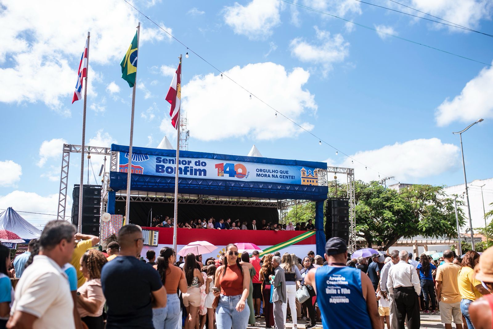 140 anos: Desfile celebra orgulho de ser bonfinense na programação de aniversário da cidade