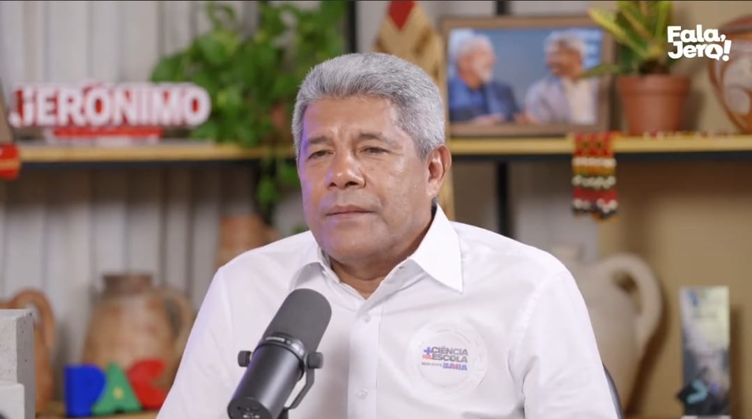 Jerônimo Rodrigues anuncia atrações do São João no podcast “Fala Jero”