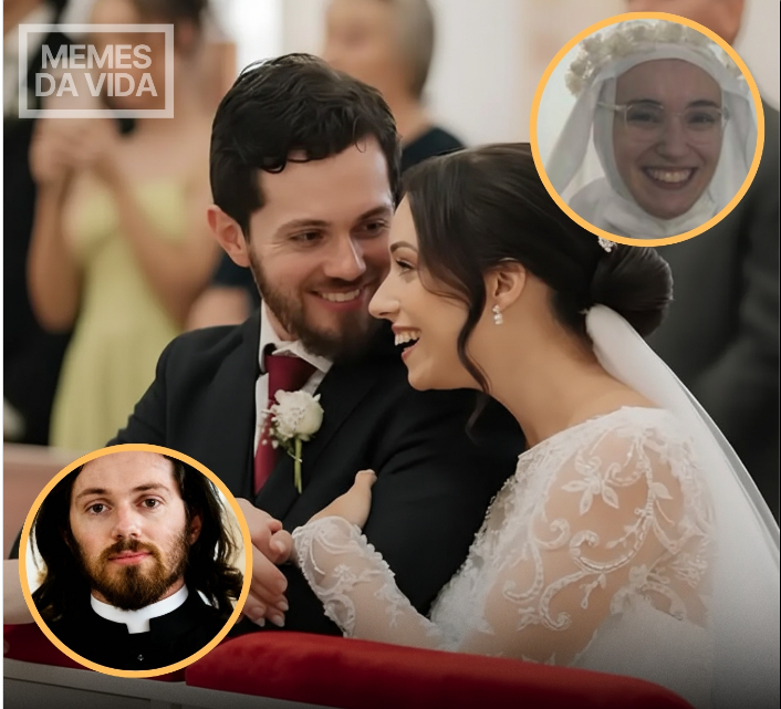Ex-freira e aspirante a padre se casam