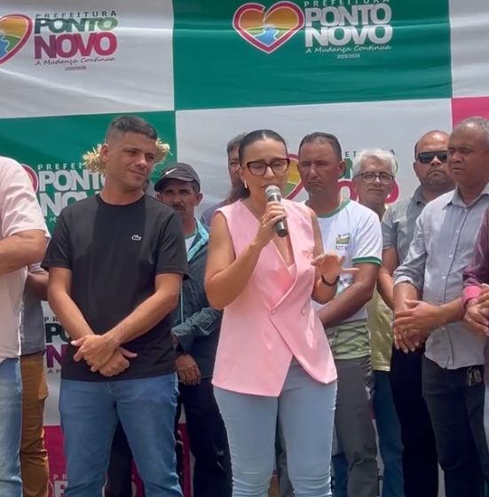 Ponto Novo: Prefeita anuncia a construção de quatro unidades de Saúde