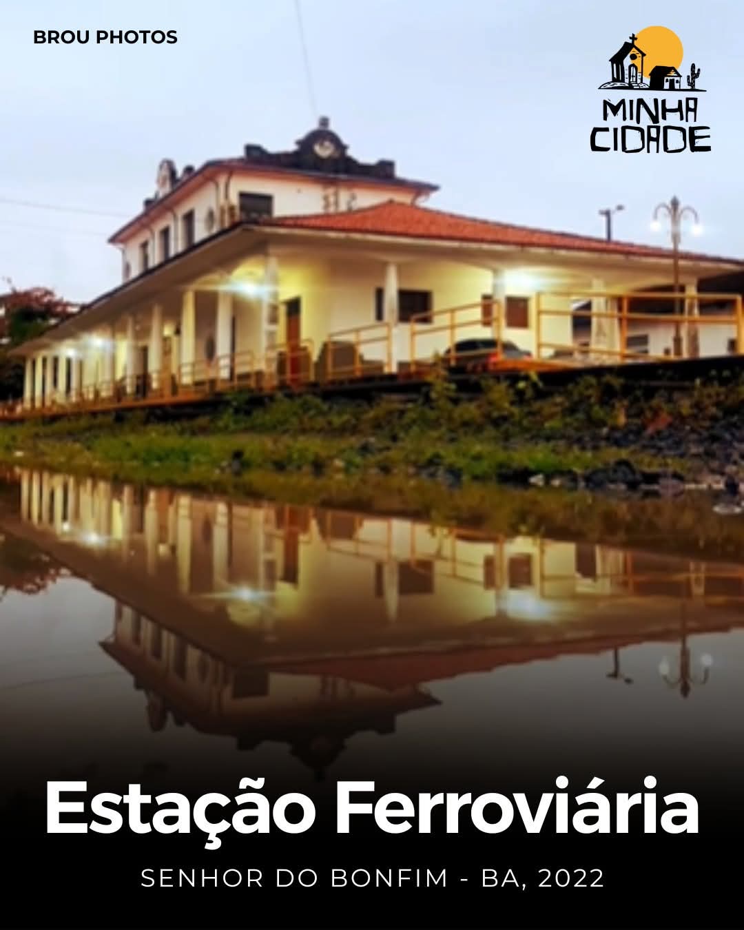 Histórica estação de Senhor do Bomfim
