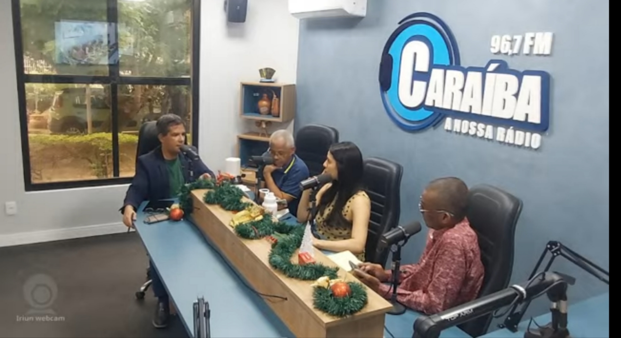 Dr.Ricardo Aquino estreia na bancada do Jornal Canal Aberto