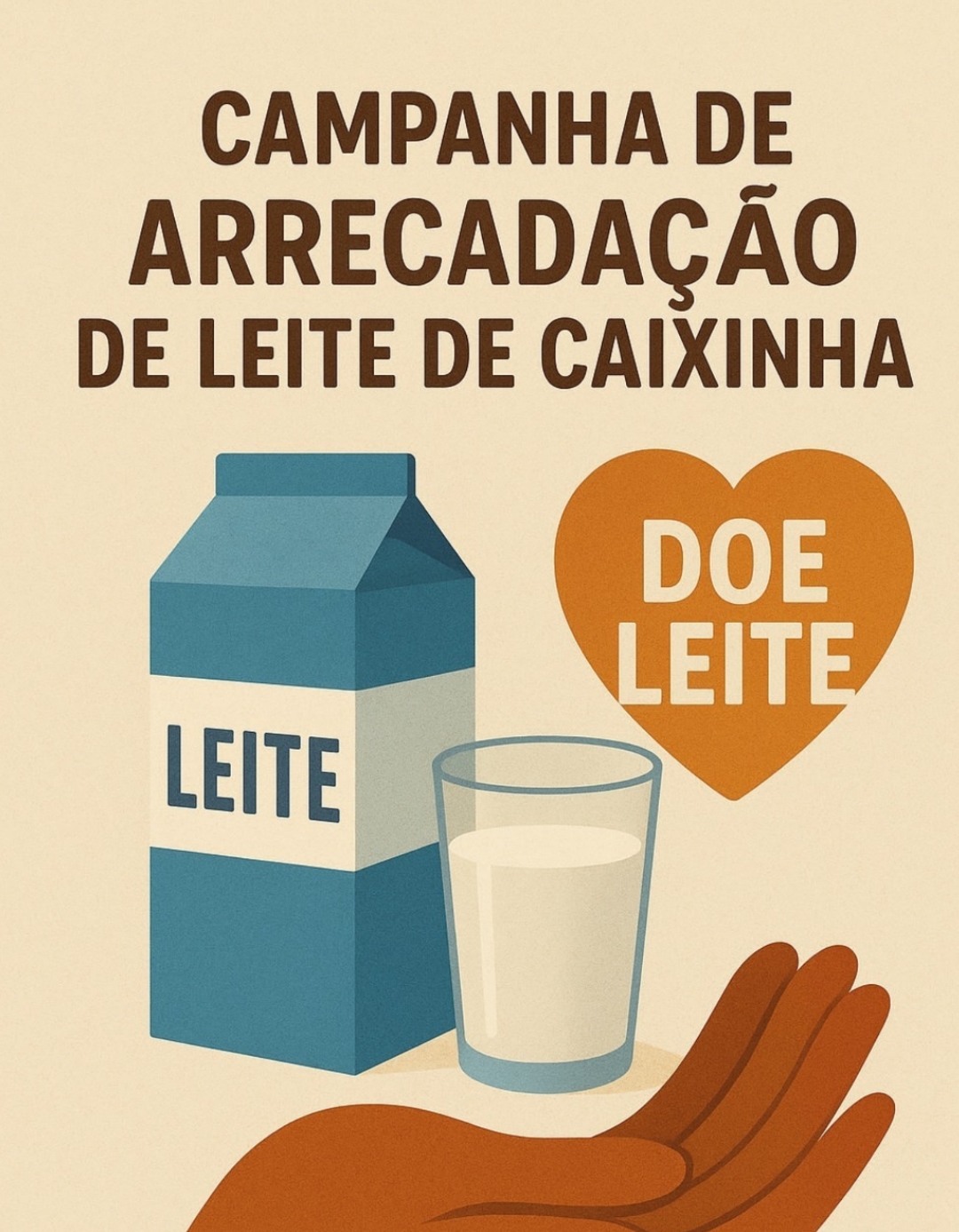 Polícia Civil promove campanha de arrecadação de leite