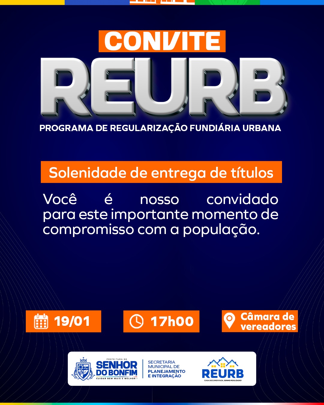 Prefeitura de Bonfim anuncia Regularização Fundiária Urbana