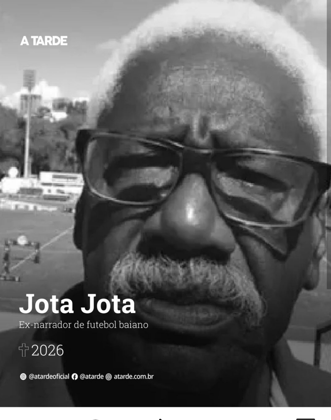 LUTO: Morre o narrador esportivo Jota Jota