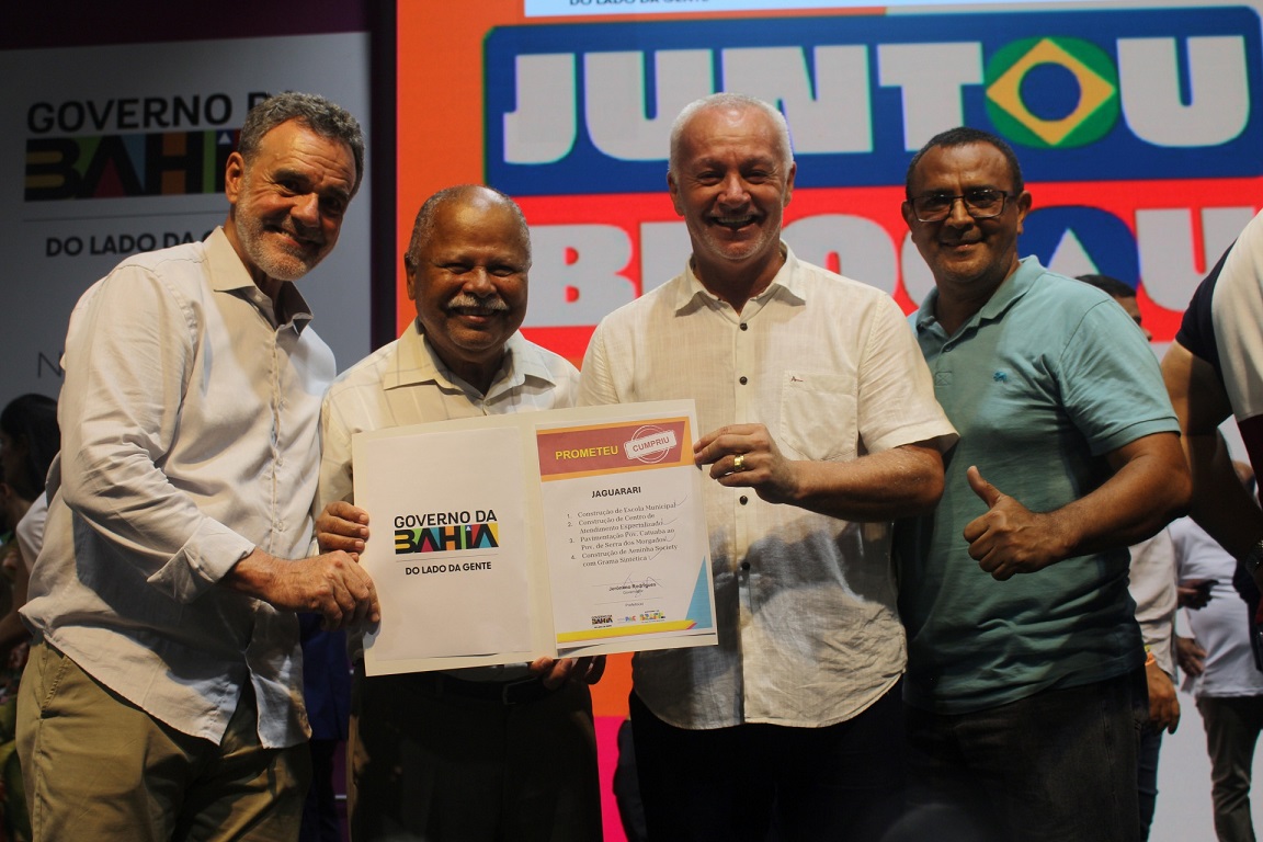 Município de Jaguarari é contemplado com pacote histórico de investimentos do Governo da Bahia