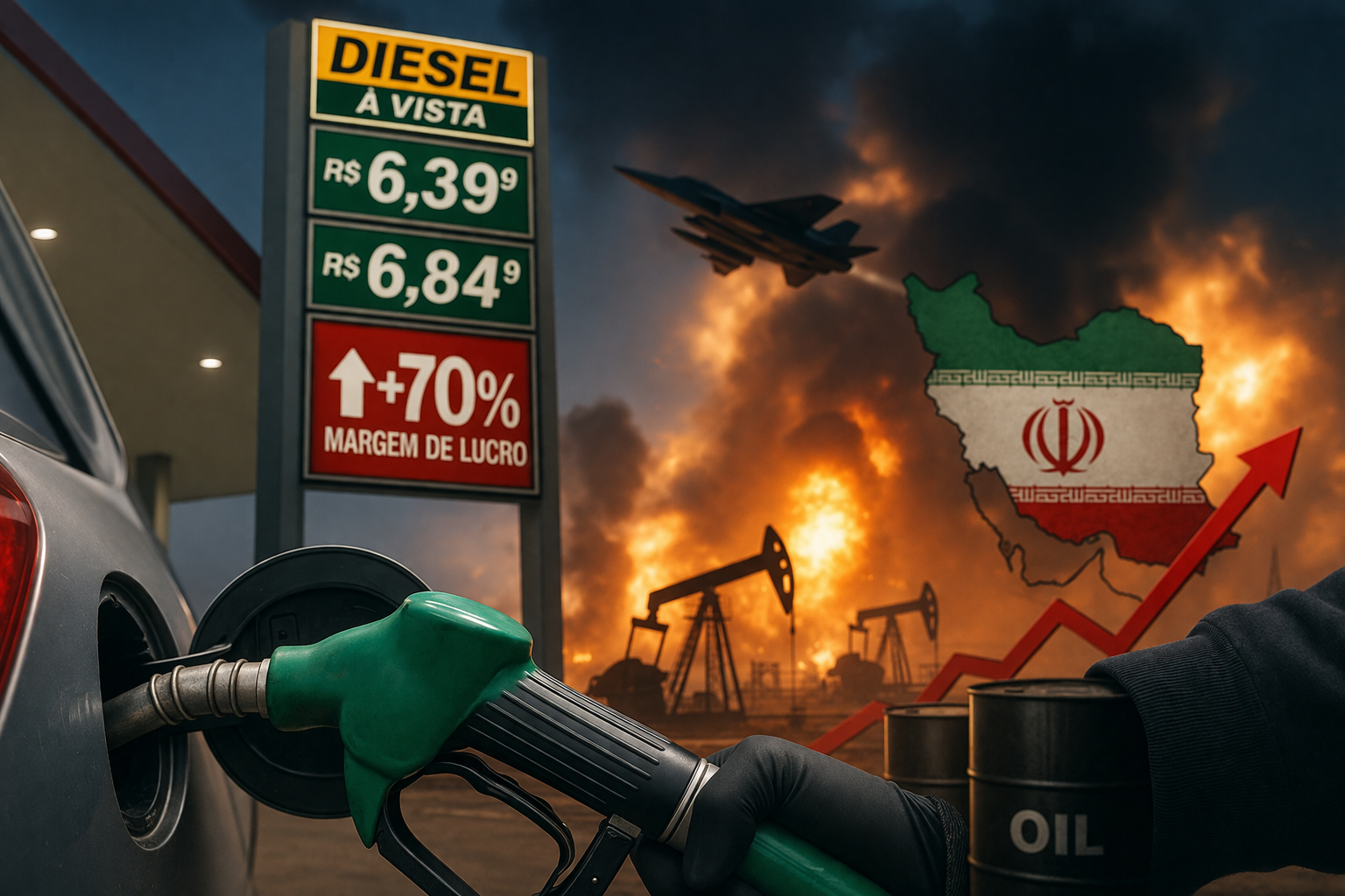 Combustíveis sobem e suspeita de aumento nas margens de lucro gera alerta no Brasil