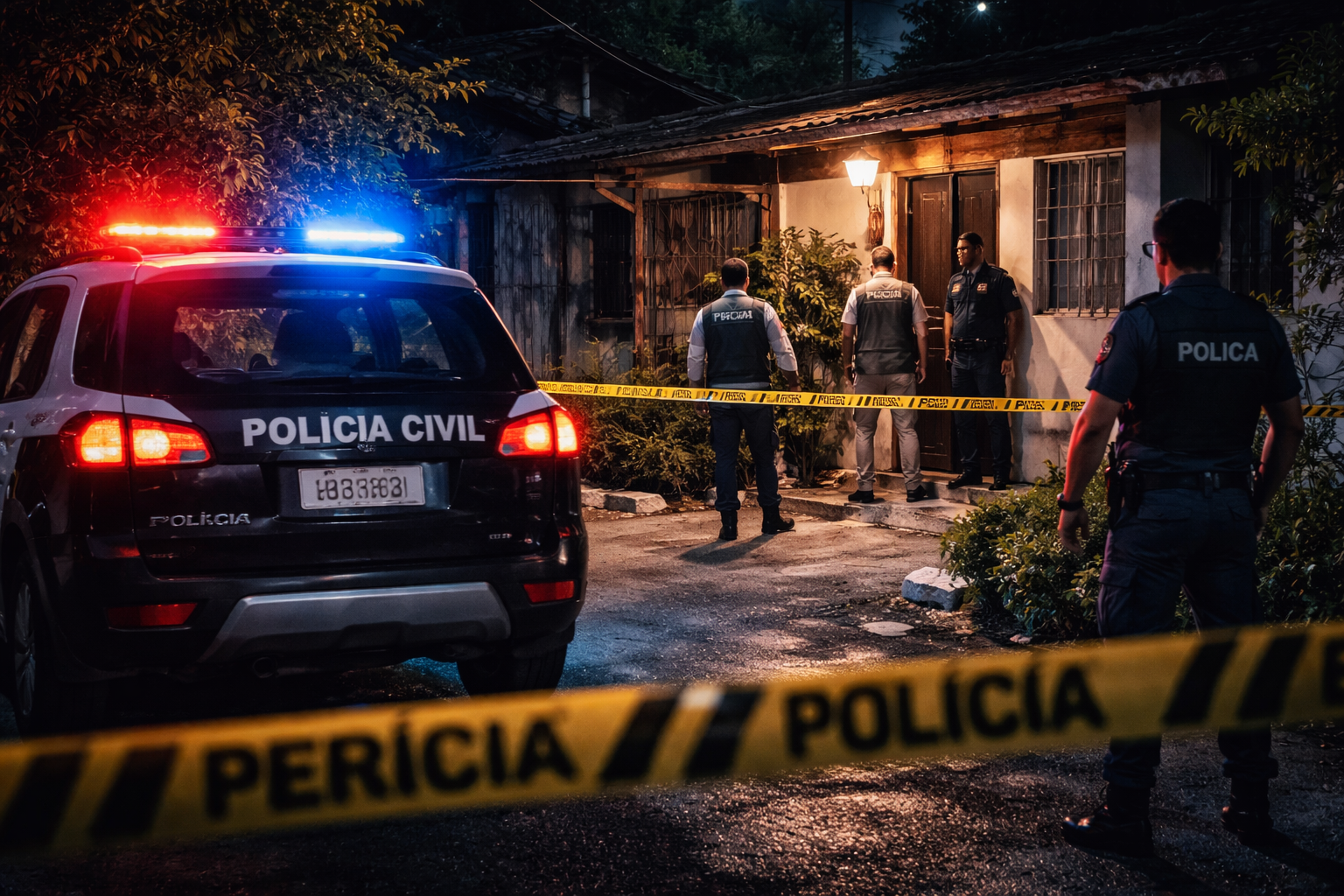 Filha mata pai com ajuda do namorado no interior de São Paulo