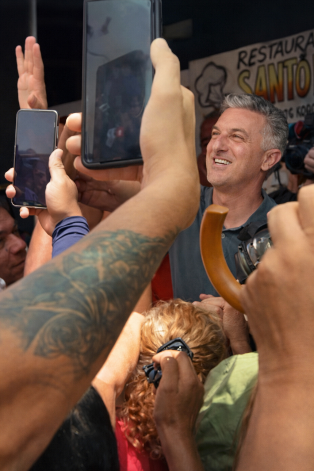Luciano Huck grava em Senhor do Bonfim e movimenta a cidade nesta quarta (08)