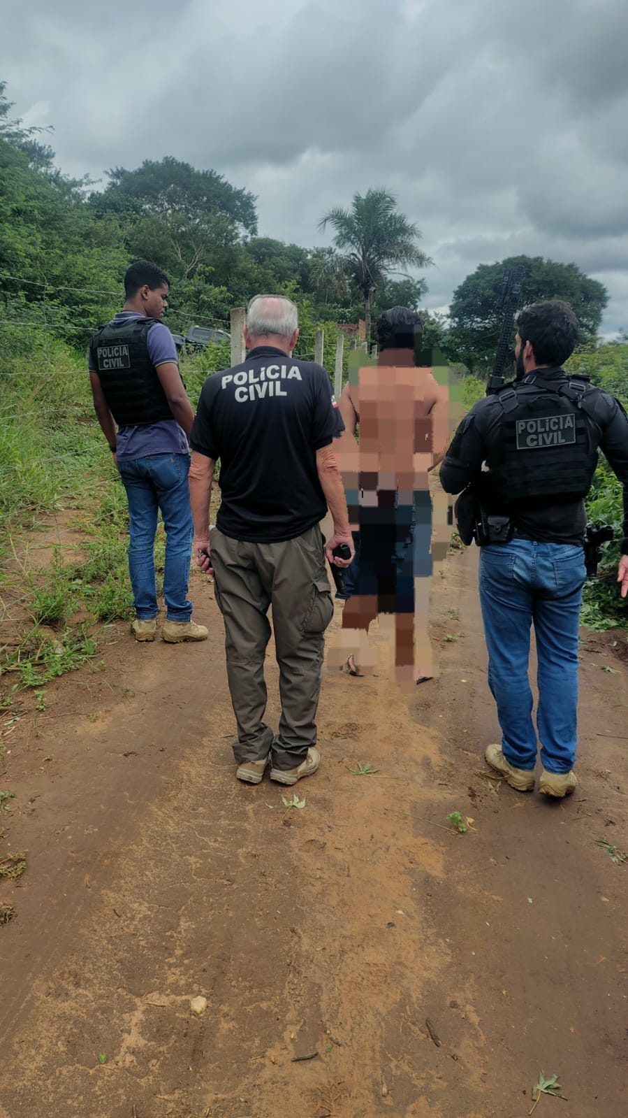 Polícia Civil prende suspeito de homicídio ocorrido em Brejo Grande, em Campo Formoso