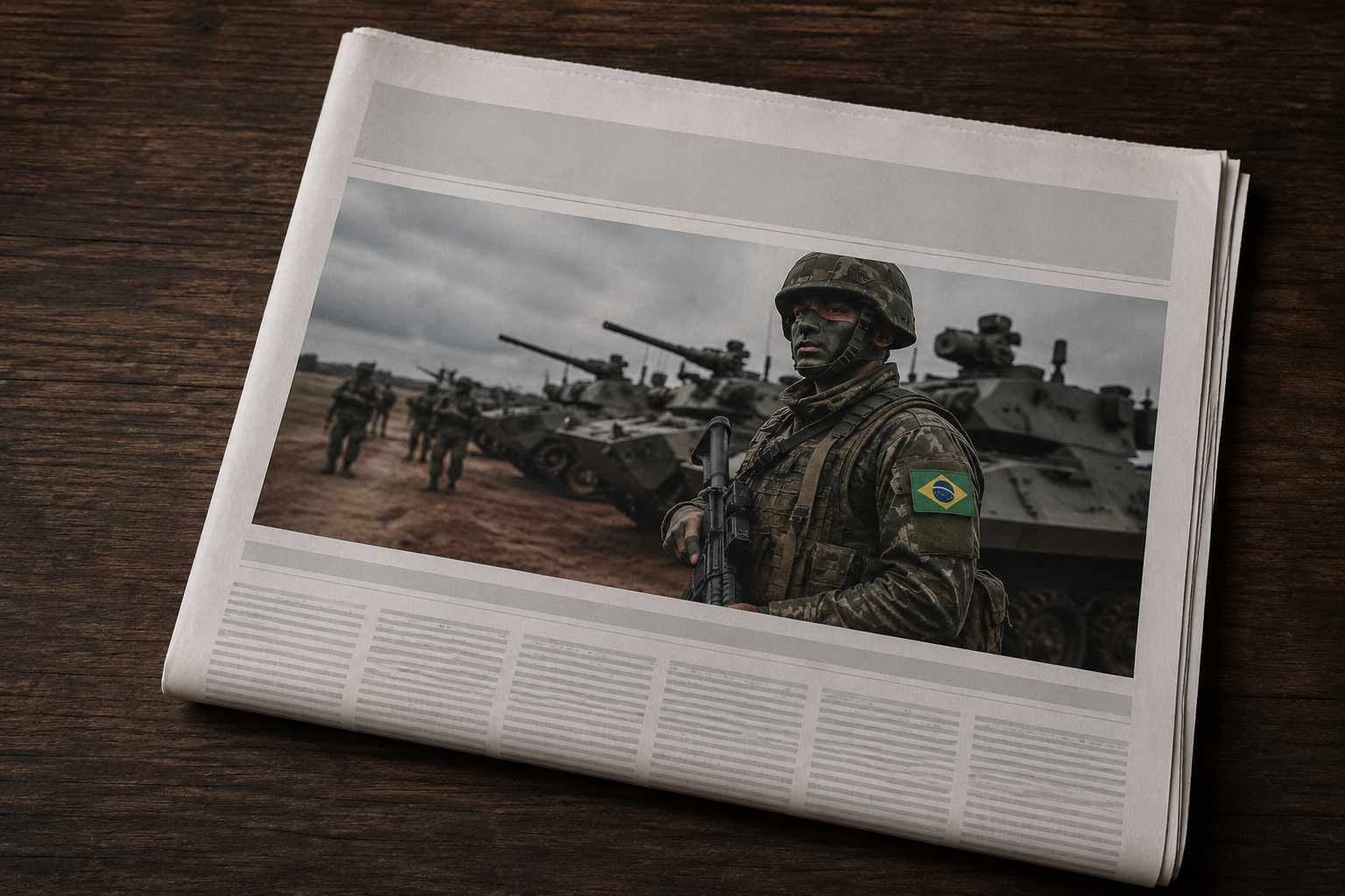 Jornal chinês critica Forças Armadas brasileiras e gera repercussão nas redes