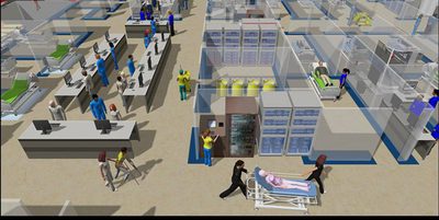 3D guia modernização no atendimento de hospital universitário federal em Fortaleza
