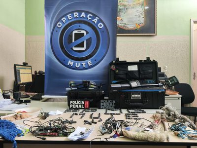 Operação Mute retira 680 celulares de presídios e reforça combate ao crime organizado