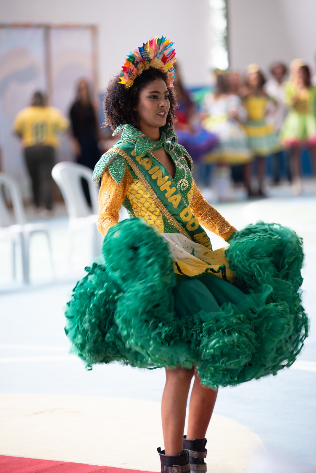 Rainha do Milho 2026 é coroada em manhã de emoção, cultura e muito brilho em Senhor do Bonfim
