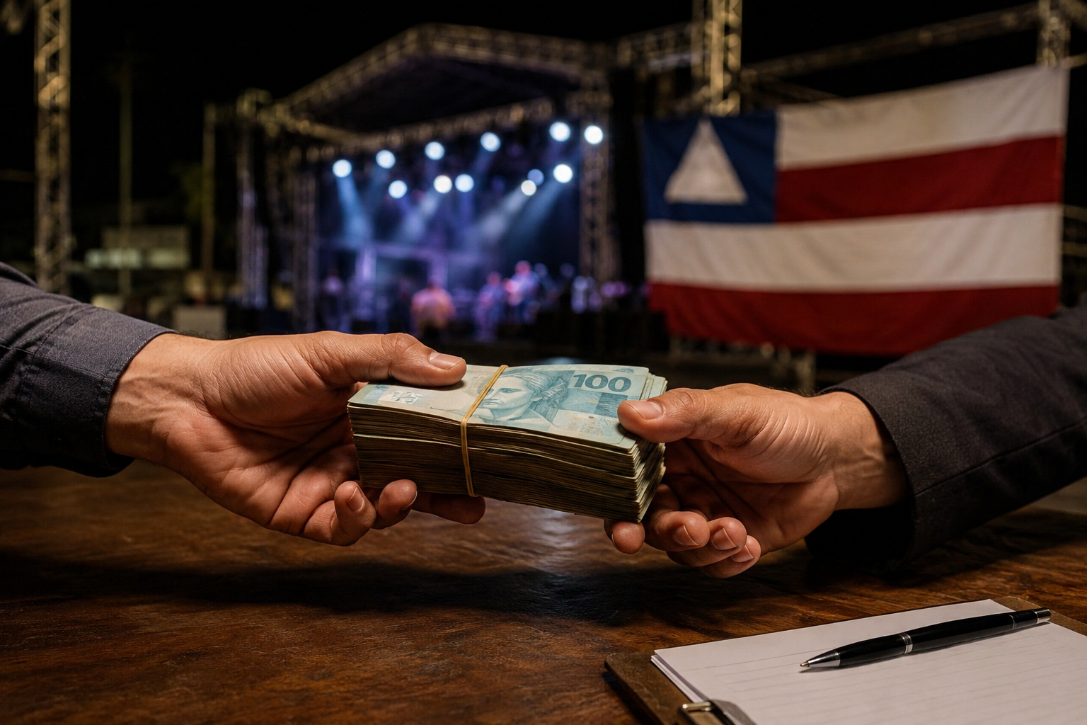 TV Bahia revela suposto esquema de superfaturamento em shows pagos com verba pública na Bahia