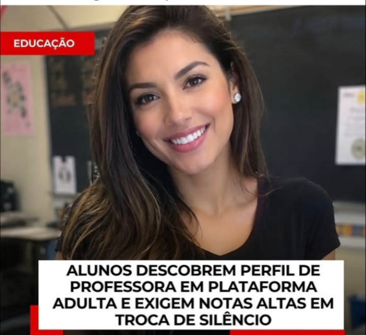 Nos Estados Unidos alunos descobrem perfil da professora em plataforma adulta e exigem notas altas em troca de Silêncio