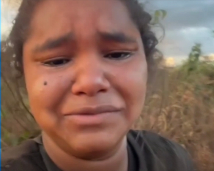 Vídeo de mulher lamentando morte do marido após grave acidente comove internautas