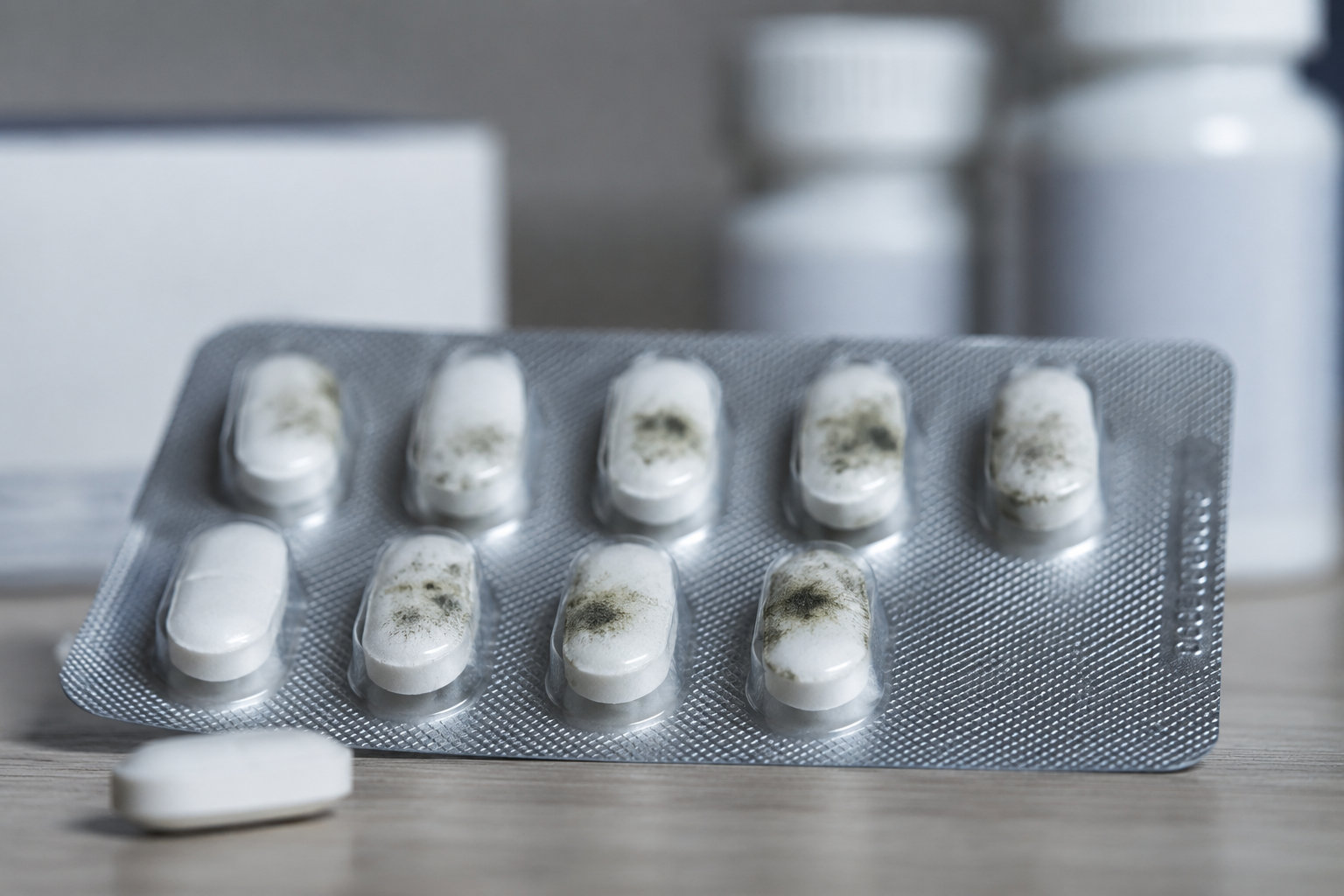 Anvisa suspende lote de paracetamol após identificação de comprimidos com aparência de mofo
