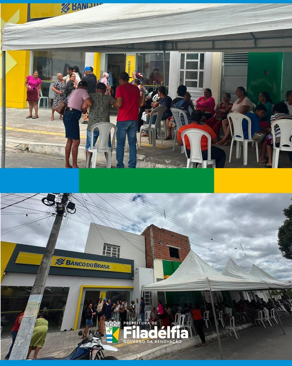 Prefeitura oferece apoio para garantir mais conforto aos aposentados e pensionistas na transição do pagamento dos benefícios para o Banco do Brasil