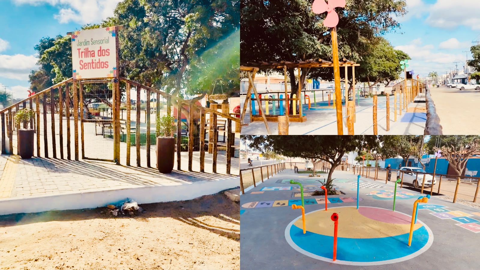 Ponto Novo inaugura a primeira Praça Multissensorial da região Norte da Bahia!