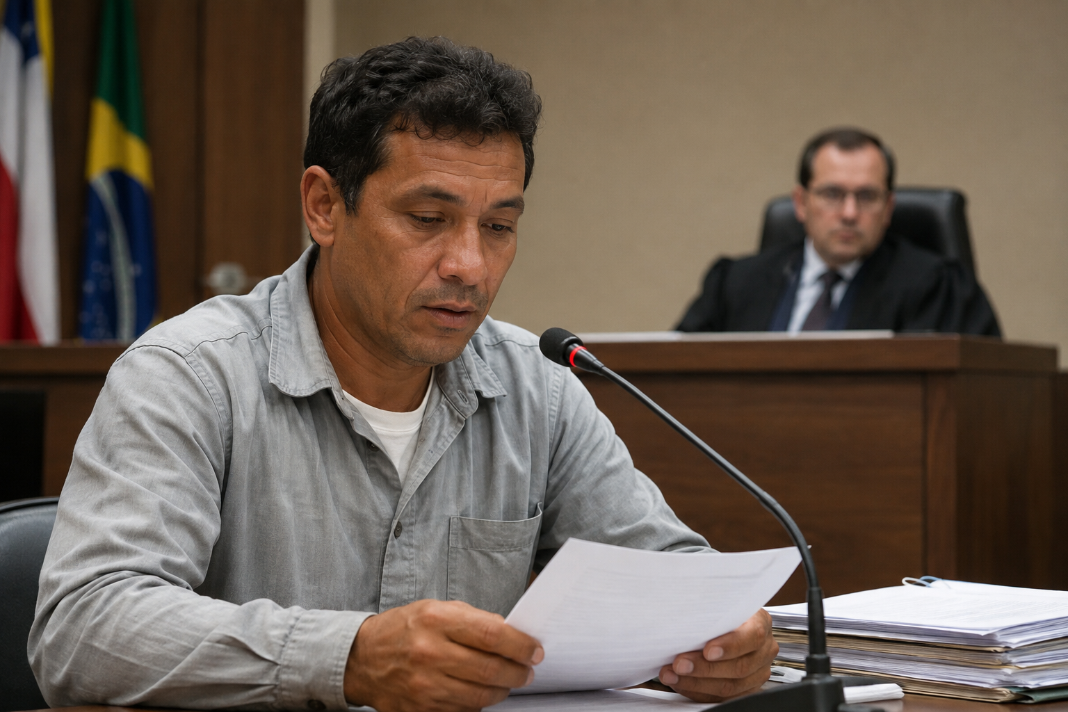 Pedreiro faz a própria defesa na Justiça do Trabalho, vence ação e impressiona magistrados