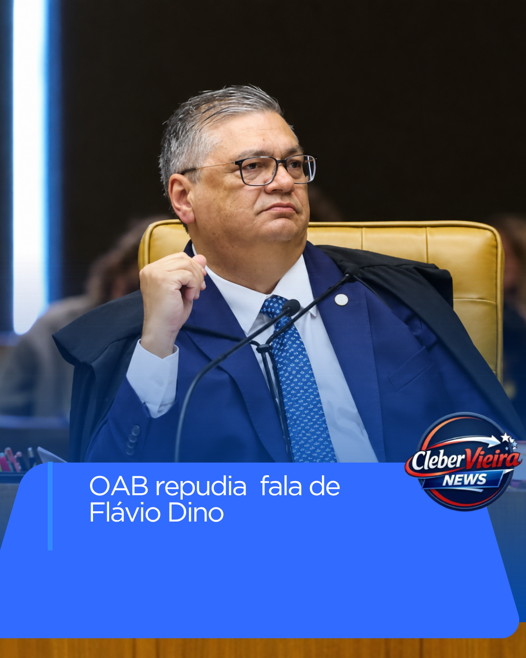 OAB repudiado fala de Flávio Dino