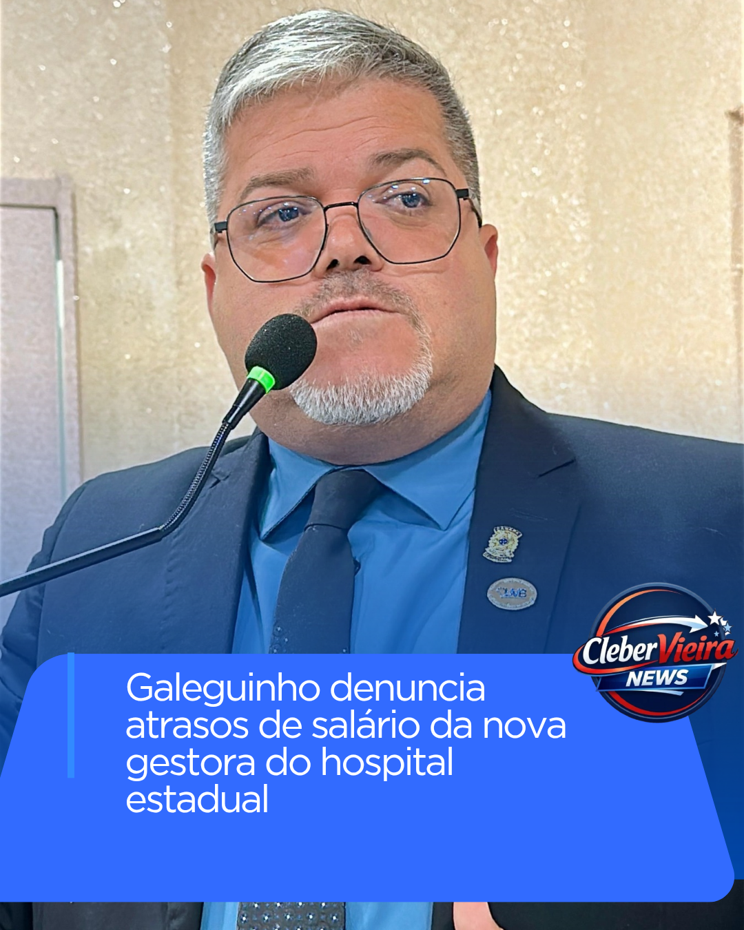 Vereador Idailton Galeguinho denuncia atraso no pagamento de médicos do Hospital Estadual de Senhor do Bonfim