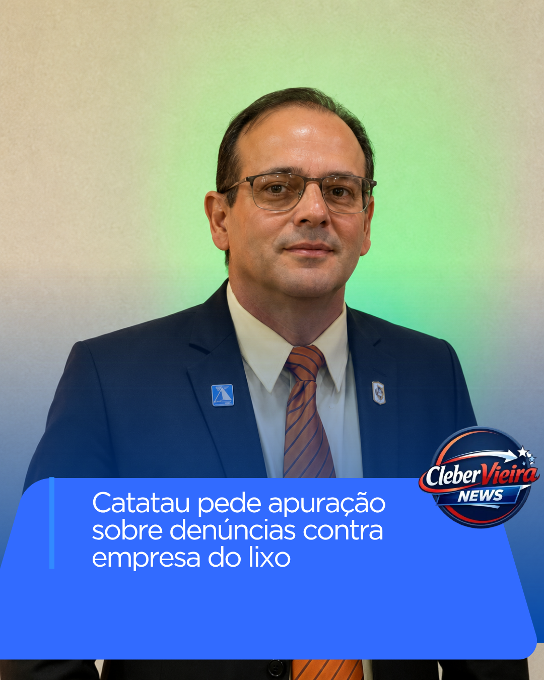 Vereador Catatau pede abertura de CPI para apurar denúncias contra empresa responsável pela coleta de lixo em Senhor do Bonfim