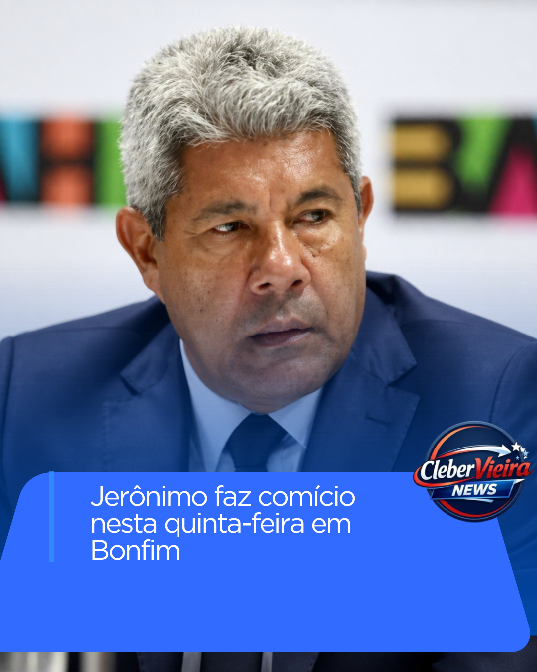 Jerônimo participa de caminhada nesta quinta-feira (1º) em Senhor do Bonfim