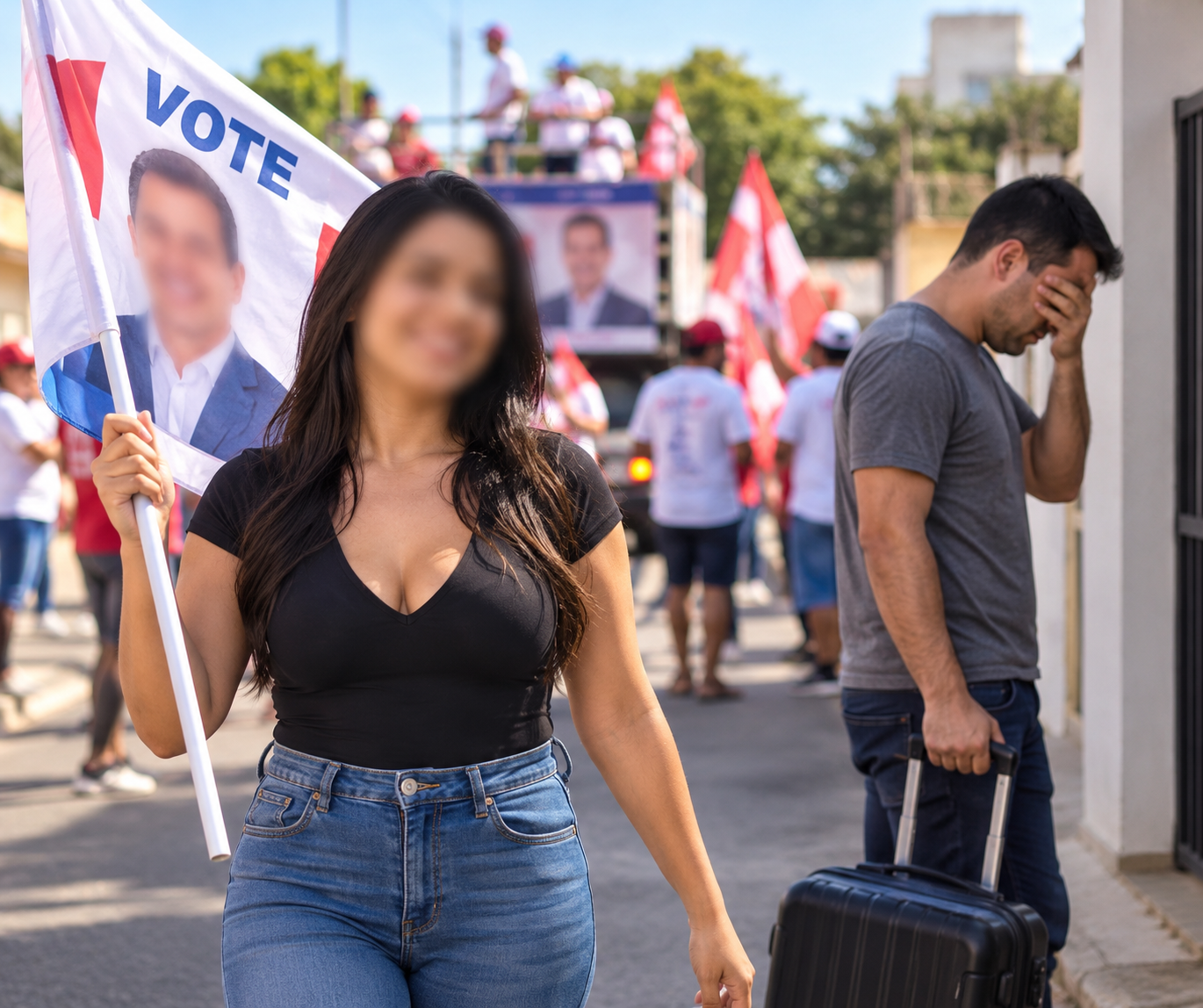 Homem termina casamento após mulher sair para trabalhar em campanha política e voltar 10 dias depois