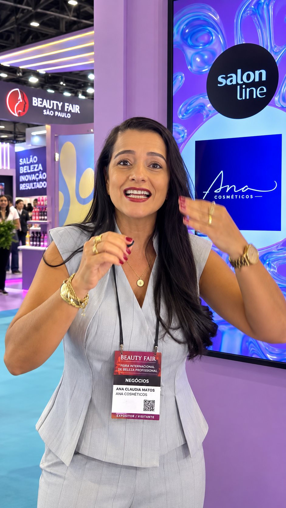 Ana Cosméticos marca presença na Beauty Fair 2026, em São Paulo
