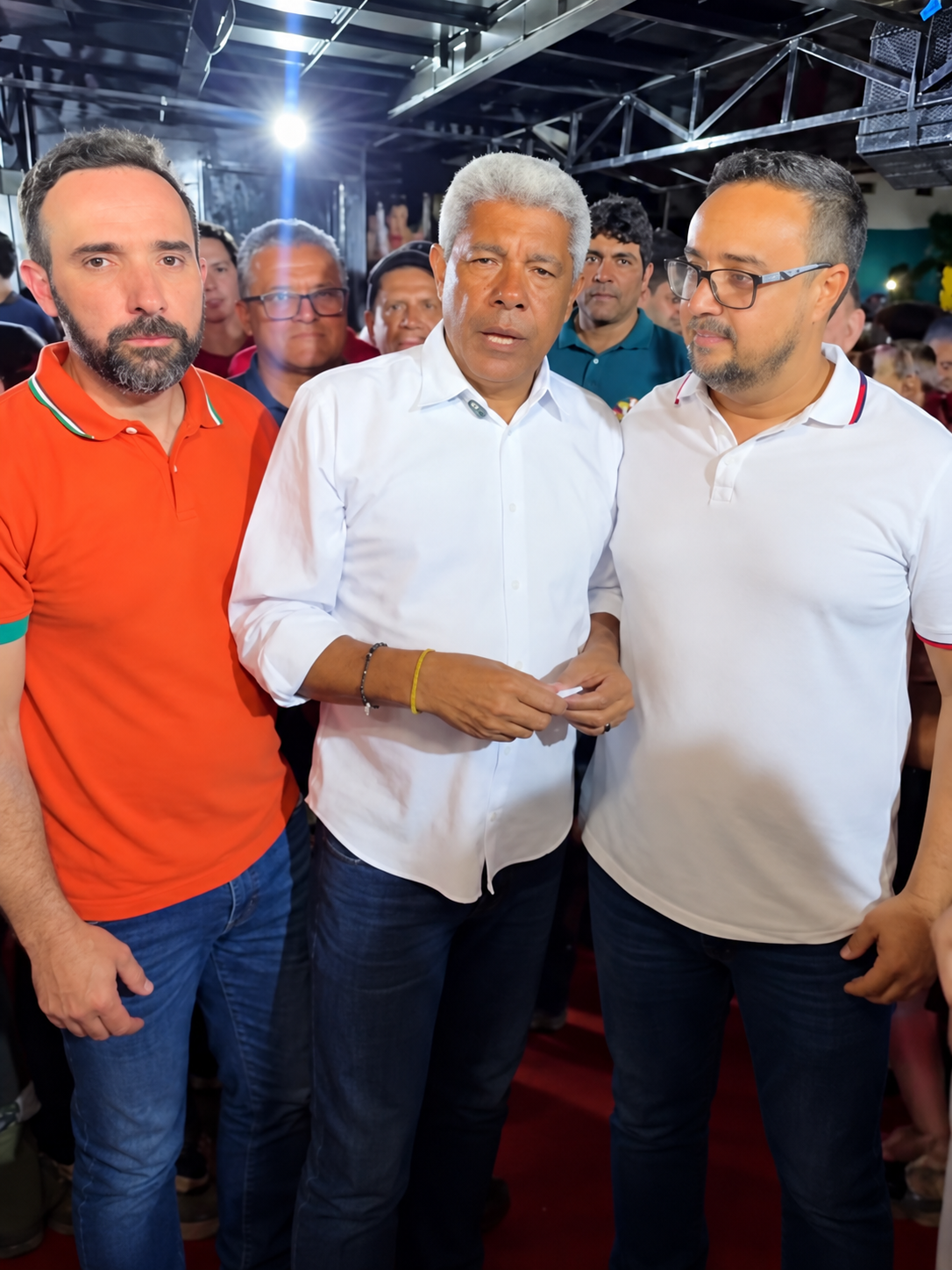 Cleiton Vieira declara apoio a Jerônimo Rodrigues durante ato político em Campo Formoso