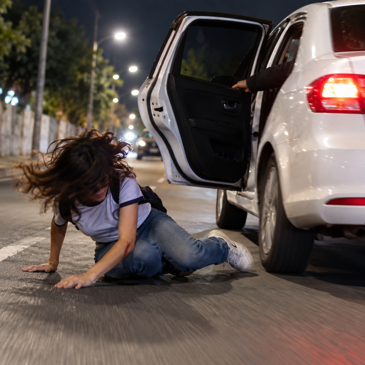Adolescente escapa de sequestro ao pular de carro em movimento no Rio de Janeiro
