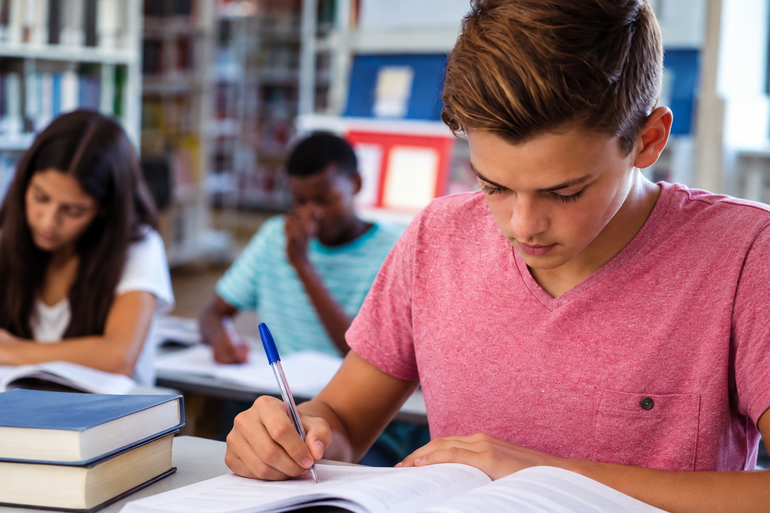 Apenas 49% dos estudantes brasileiros atingem nível básico de leitura, aponta Pisa 2025