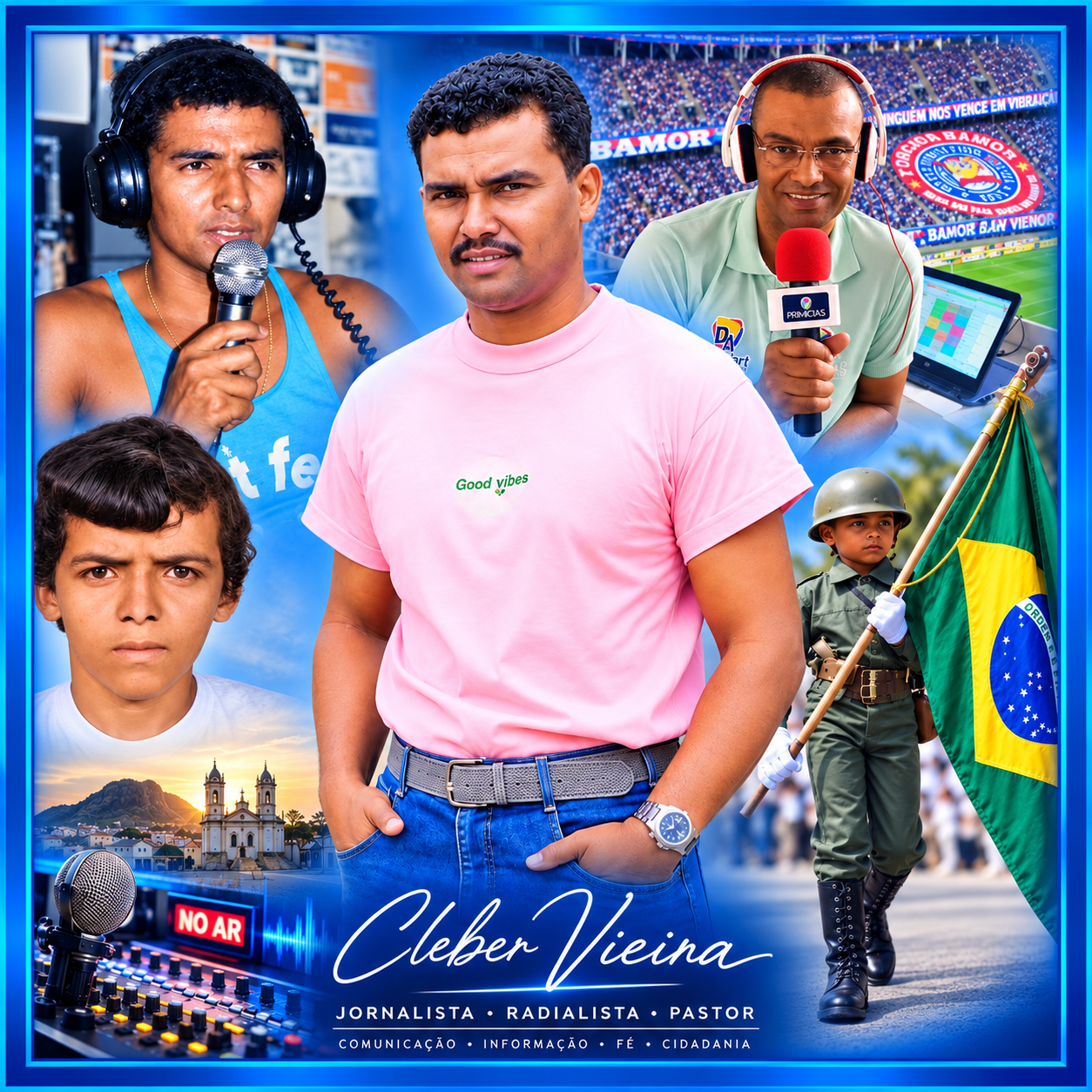 Biografia – Cleber Vieira: uma vida dedicada ao rádio, ao jornalismo e à comunicação