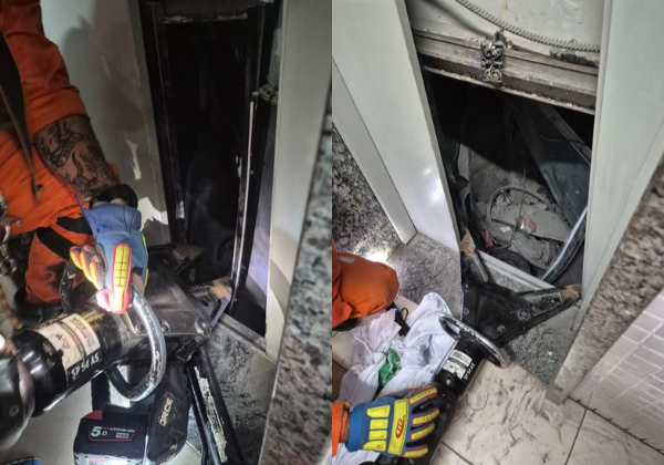 Elevador despenca cinco andares e deixa mulher ferida em Salvador