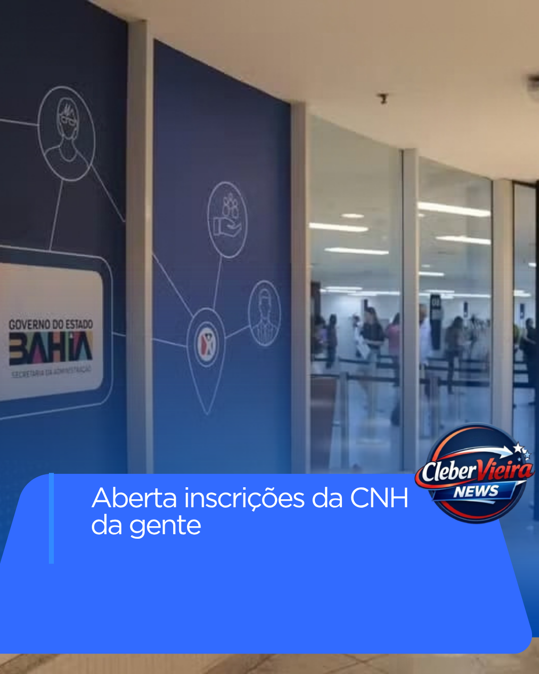 Inscrições abertas para CNH da gente