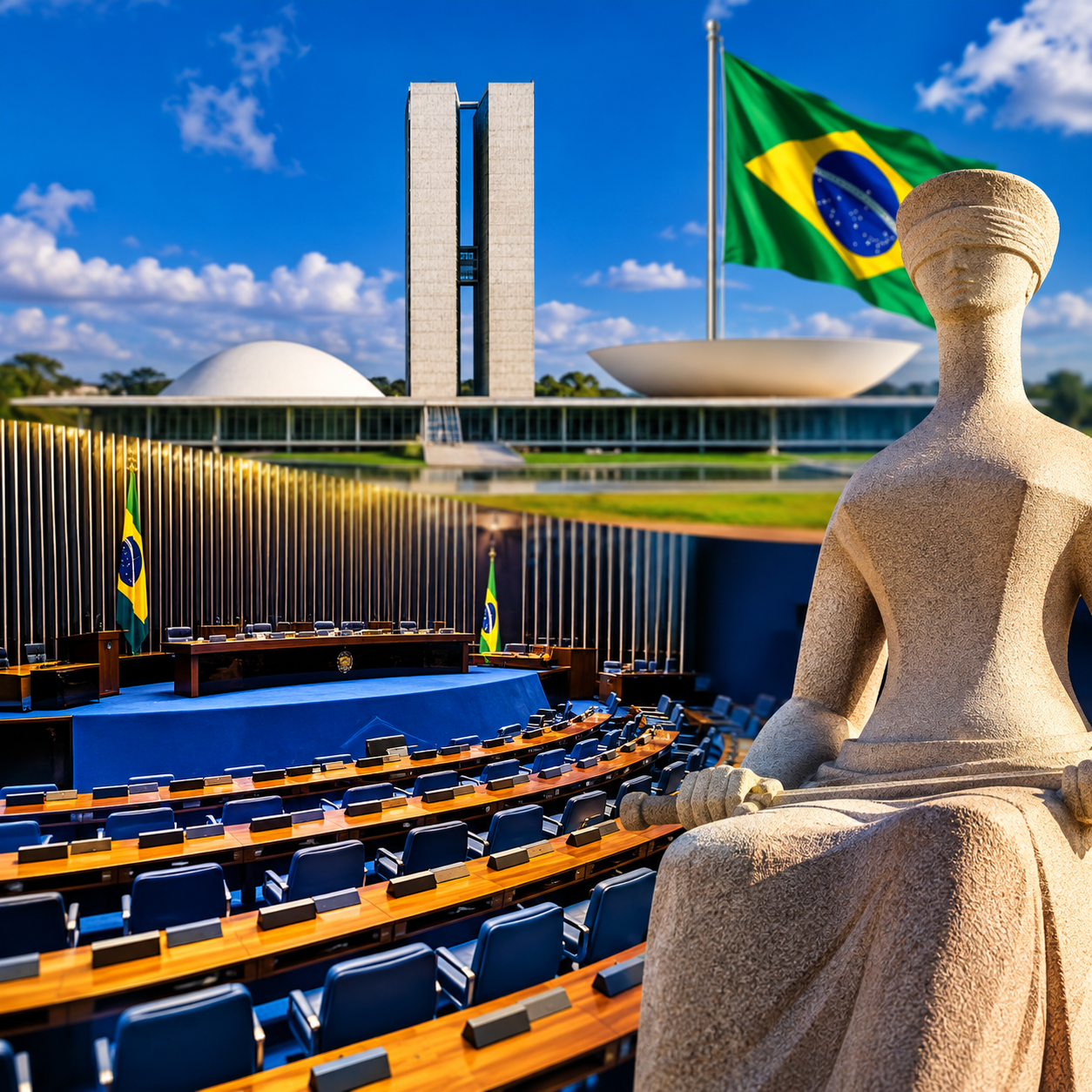 Nova composição do Senado amplia força da direita e gera atenção no STF