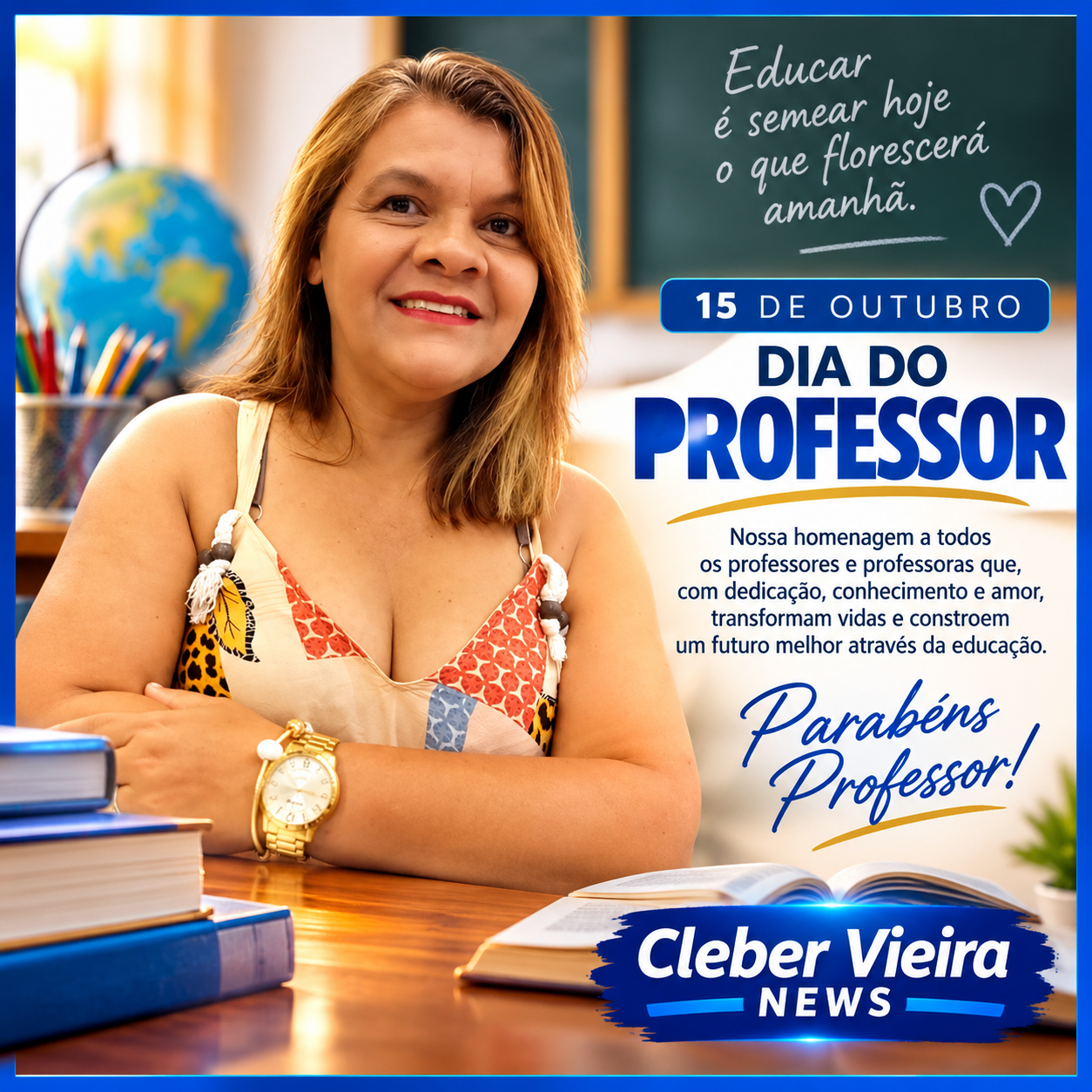 Parabéns Professor pelo seu dia!