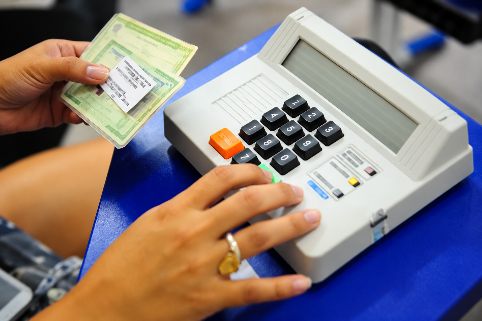 Precisa levar o título de eleitor para votar no segundo turno?