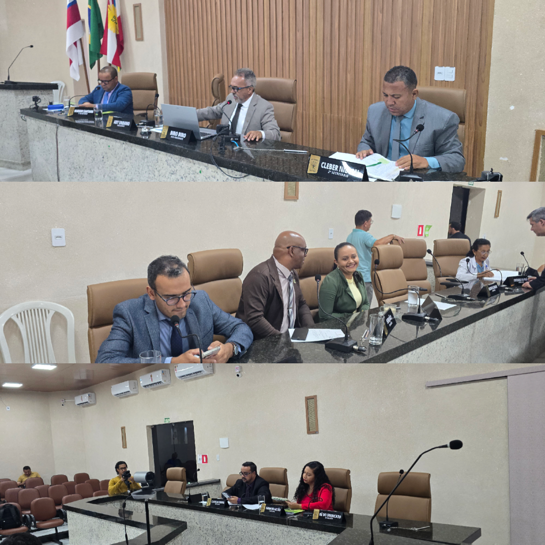 CÂMARA MUNICIPAL DE SENHOR DO BONFIM REALIZOU A 23ª SESSÃO ORDINÁRIA DO SEGUNDO PERÍODO LEGISLATIVO