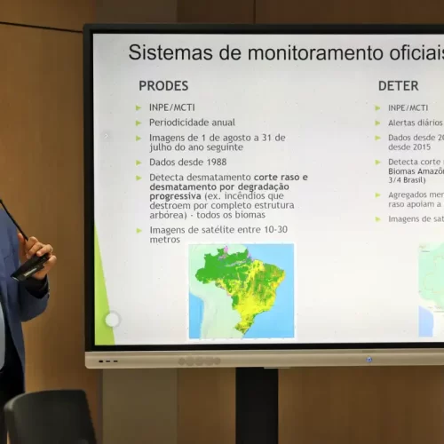 Governo apresenta novos sistemas de monitoramento do desmatamento