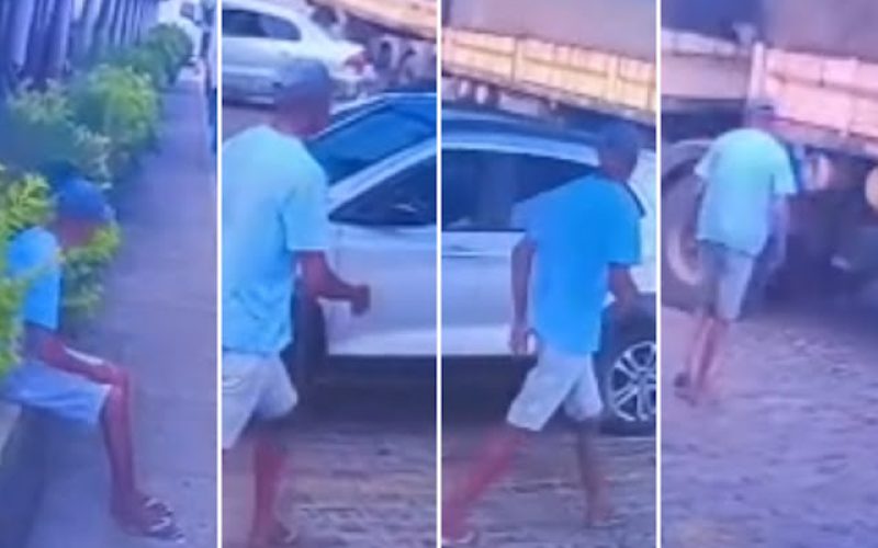 Homem morre ao se jogar debaixo de carreta em Capim Grosso