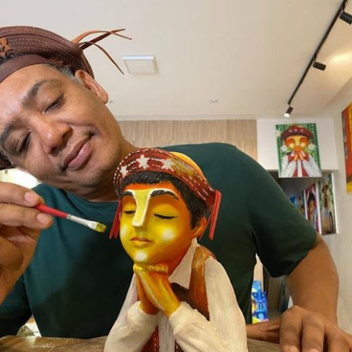 Artista de Capim Grosso recebe prêmio da Academia Internacional de Arte Moderna de Roma