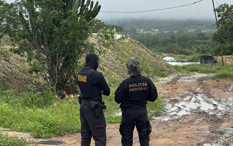 Polícia Federal deflagra nova operação contra garimpo ilegal de ouro em Santaluz