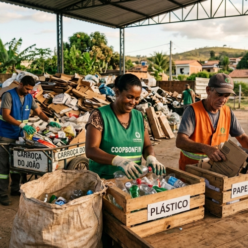 Atenção, catadores de recicláveis; Chamada de recadastramento !